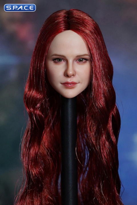 1/6 Scale Chloe Head Sculpt (red hair)