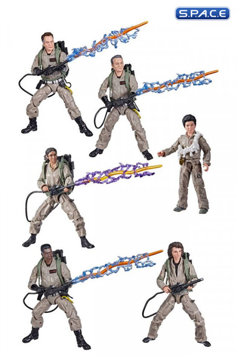 6er Komplettsatz: Ghostbusters Plasma Series Serie 3 BAF (Ghostbusters: Afterlife)