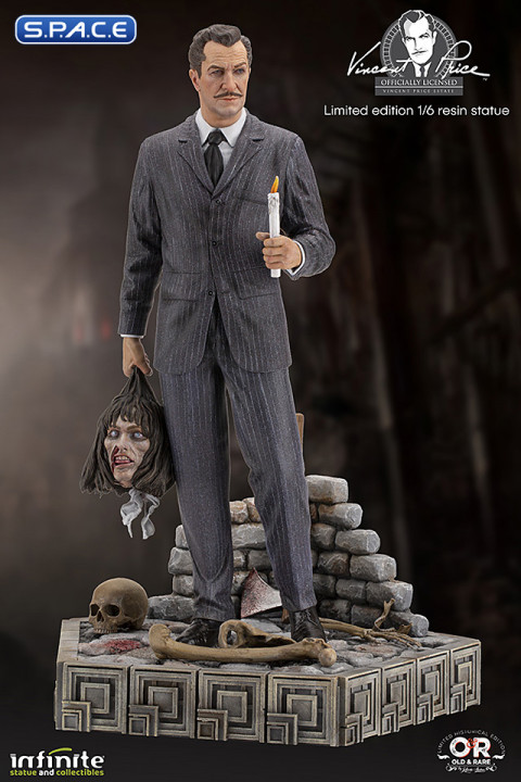 Vincent Price Old & Rare Statue (House on Haunted Hill)