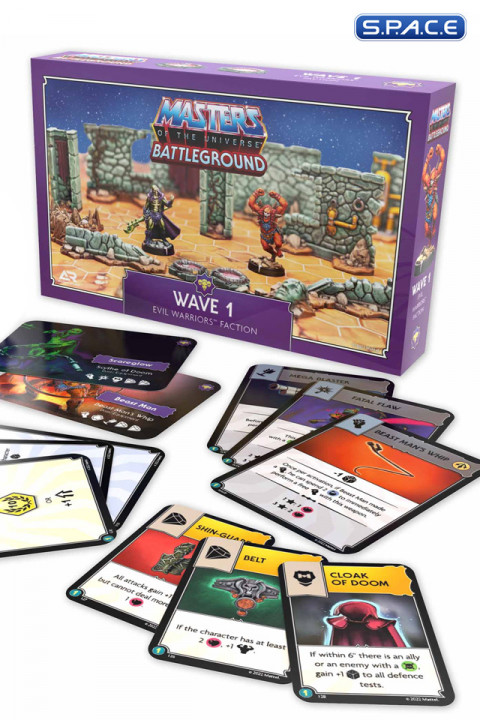 Battleground Board Game Expansion Pack Evil Warriors - deutsche Version (Masters of the Universe)