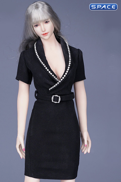 1/6 Scale Secretary Clothing Set (black)