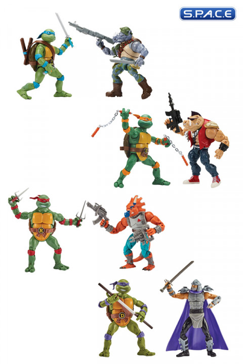 Set of 4: Classic Turtles 2-Packs (Teenage Mutant Ninja Turtles)