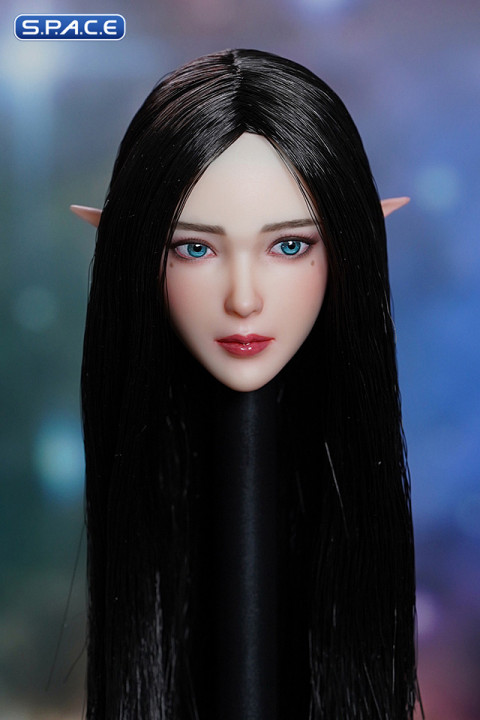 1/6 Scale Alaniel Head Sculpt (black hair)