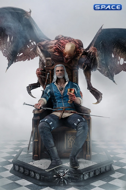 Geralt & Detlaff Statue (The Witcher 3: Wild Hunt)