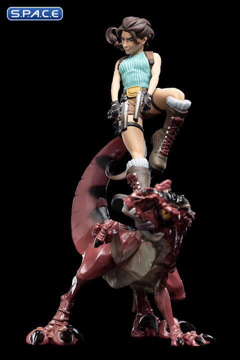 Lara vs. Raptor Mini Epics Vinyl Figure (Tomb Raider)