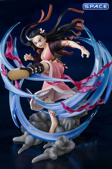 FiguartsZERO Nezuko Kamado Demon Form Advancing Version PVC Statue (Demon Slayer: Kimetsu no Yaiba)