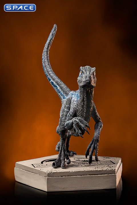 Velociraptor Blue Jurassic Park Icons Mini-Statue (Jurassic World)