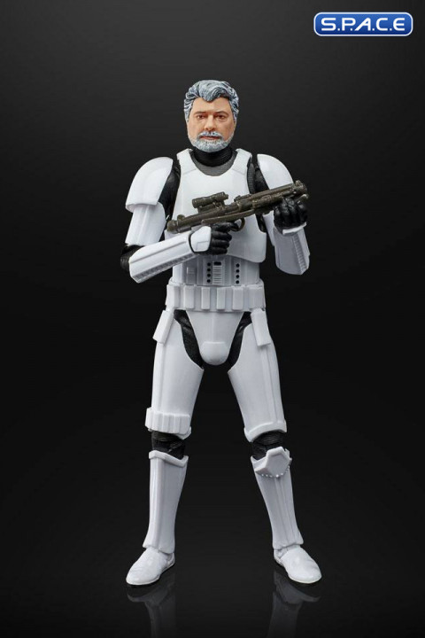 6 George Lucas in Stormtrooper Disguise (Star Wars - The Black Series)