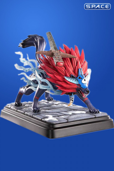 Oki Wolf Form Statue (Okami)