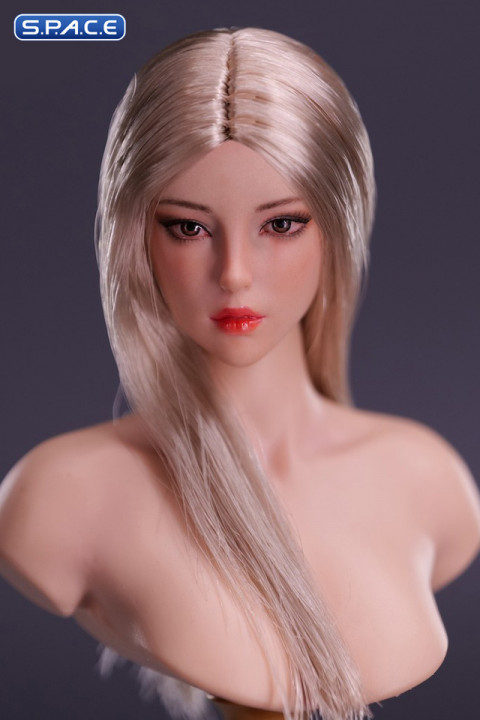 1/6 Scale red eye Rose Head Sculpt (blonde hair)