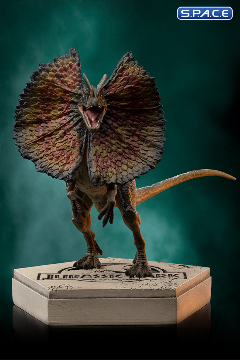 Dilophosaurus Jurassic Park Icons Mini-Statue (Jurassic Park)