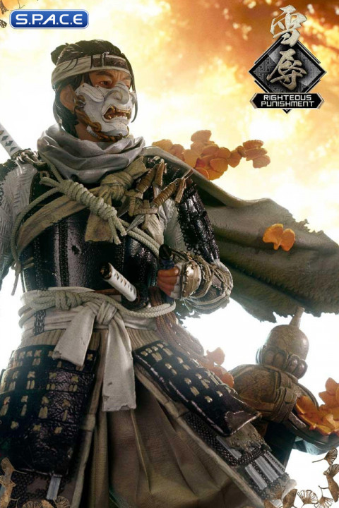 1/4 Scale Jin Sakai Righteous Punishment Ghost Armor Ultimate Premium Masterline Statue (Ghost of Tsushima)