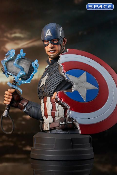 Captain America Bust (Avengers: Endgame)