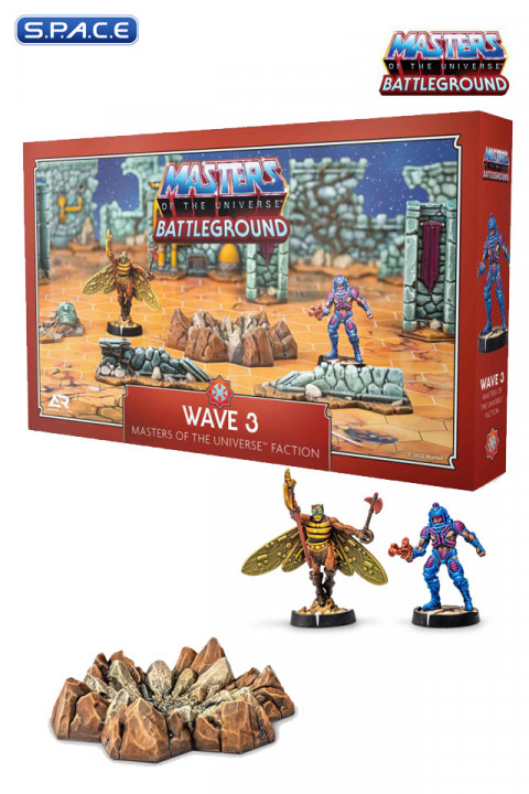 Battleground Board Game Expansion Pack Wave 3 Masters of the Universe - German Version (Masters of the Universe)