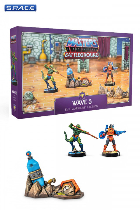 Battleground Board Game Expansion Pack Wave 3 Evil Warriors - German Version (Masters of the Universe)