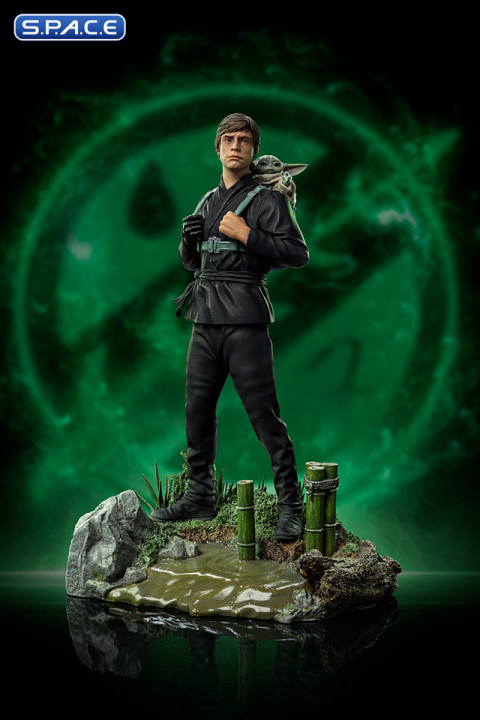 1/10 Scale Luke Skywalker & Grogu Training Art Scale Statue (The Book of Boba Fett)