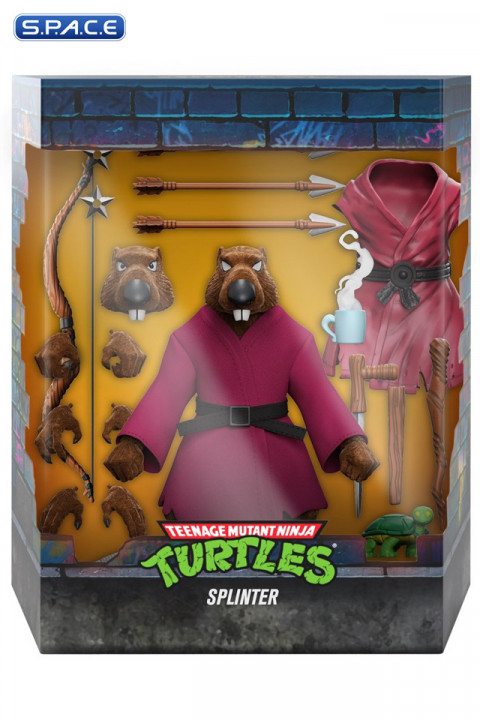 Ultimate Splinter »flocked« (Teenage Mutant Ninja Turtles)