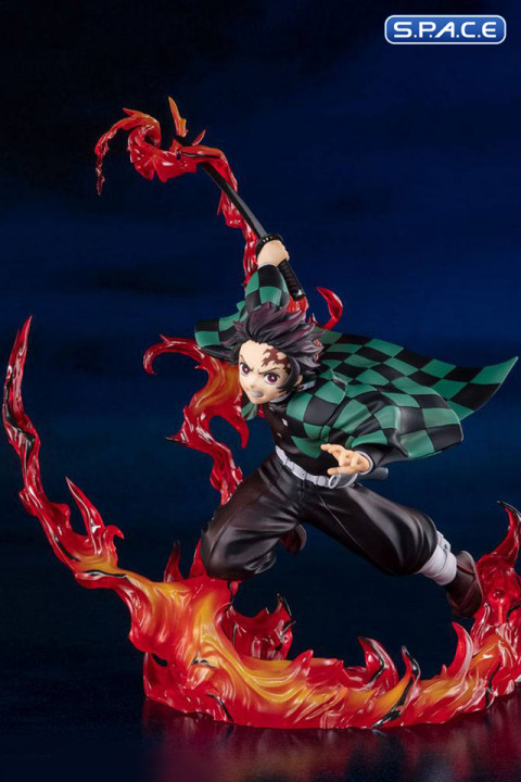 FiguartsZERO Tanjiro Kamado Total Concentration Breathing PVC Statue (Demon Slayer: Kimetsu no Yaiba)