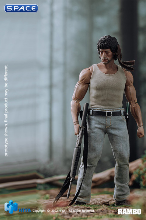 Rambo First Blood III Action Figurine 1/12 Exquisite Super Series John Rambo  16cm
