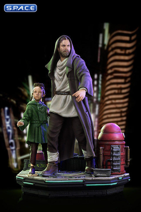 1/10 Scale Obi-Wan and Young Leia Deluxe Art Scale Statue (Star Wars: Obi-Wan Kenobi)