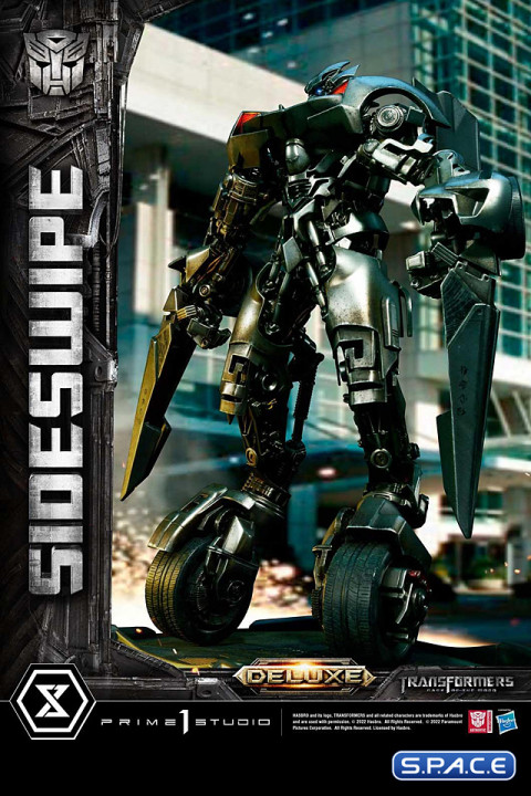 Figurine Transformers Dark Of The Moon Deluxe Sideswipe - Mechtech - 2011 - Occasion
