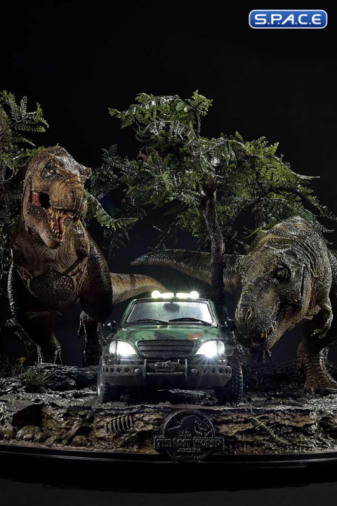 1/15 Scale T-Rex Cliff Attack Legacy Museum Collection Statue - Bonus Version (The Lost World: Jurassic Park)