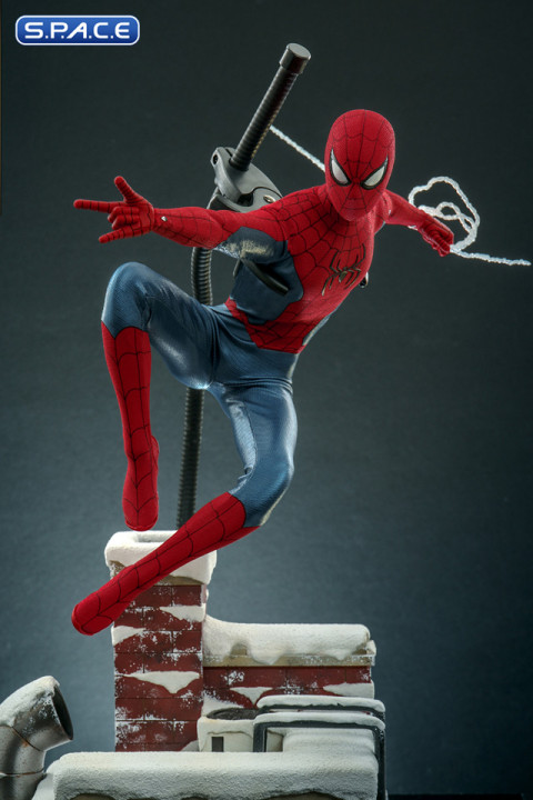 1/6 Scale Spider-Man New Red and Blue Suit Deluxe Version Movie Masterpiece MMS680 (Spider-Man: No Way Home)