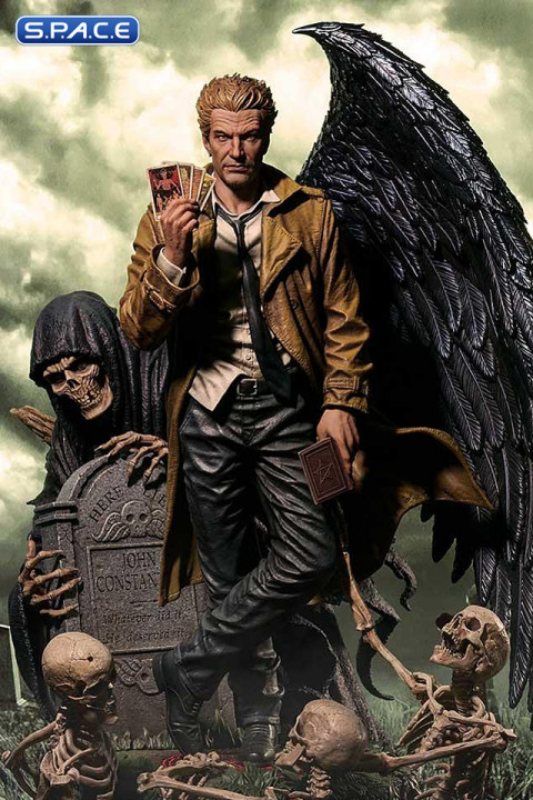 1/4 Scale John Constantine Concept by Lee Bermejo Deluxe Ultimate Premium Masterline Statue - Bonus Version (The Hell Blazer)