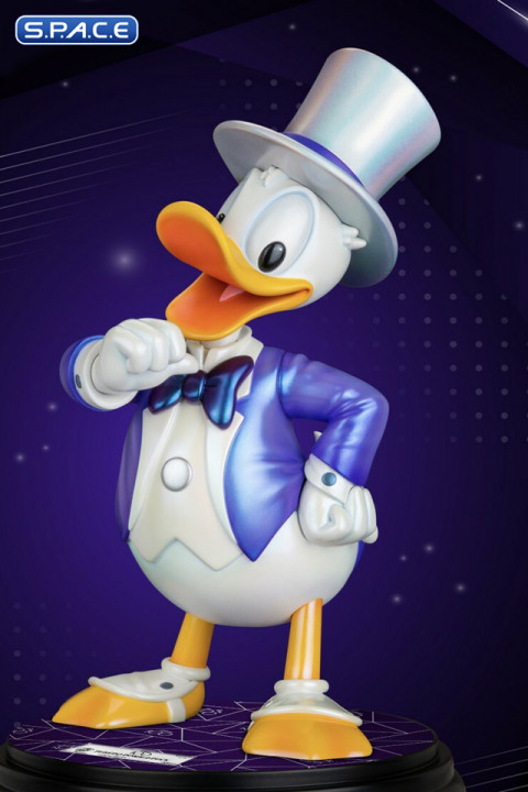 Tuxedo Donald Duck Master Craft Statue - Platinum Version (Disney)