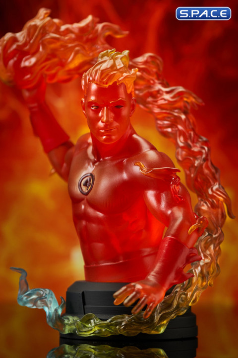 Human Torch Bust (Marvel)