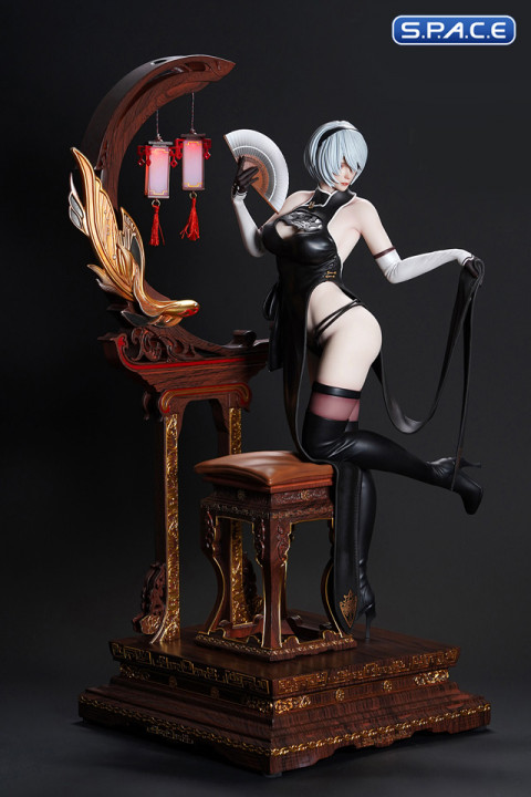 Humanoid Robot Girl Statue