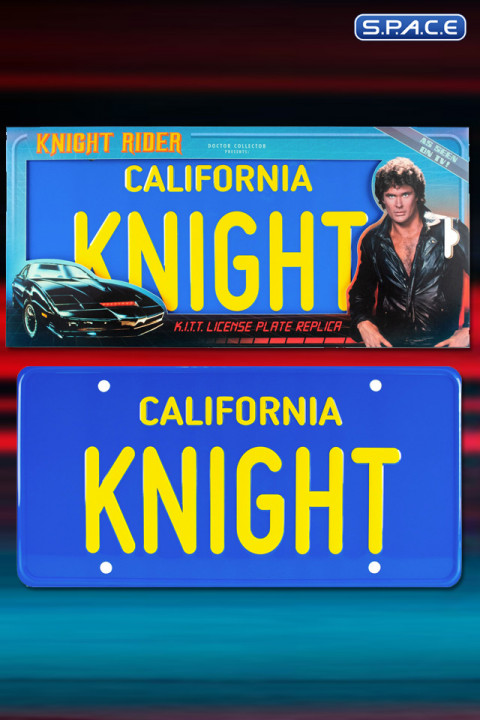1:1 K.I.T.T. License Plate Life-Size Replica (Knight Rider)