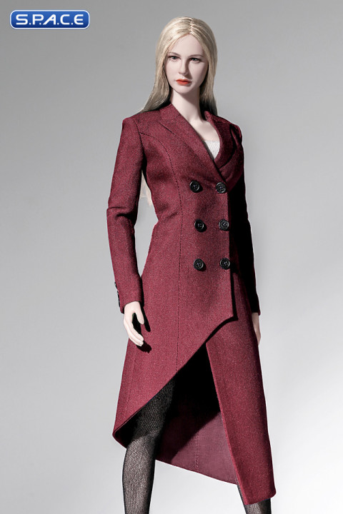 1/6 Scale Womens Spring Coat (red)