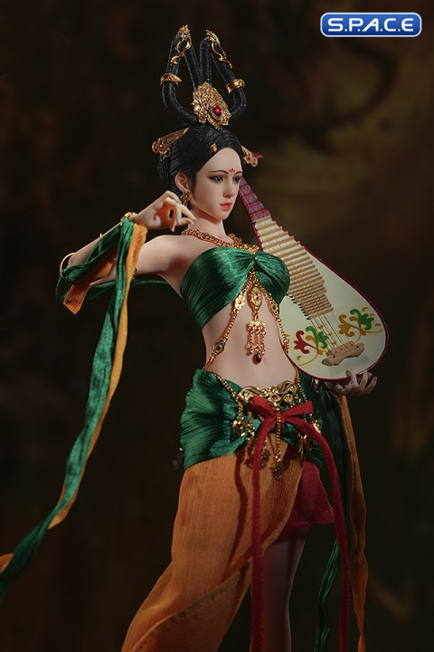 1/6 Scale Red Dunhuang Music Goddess