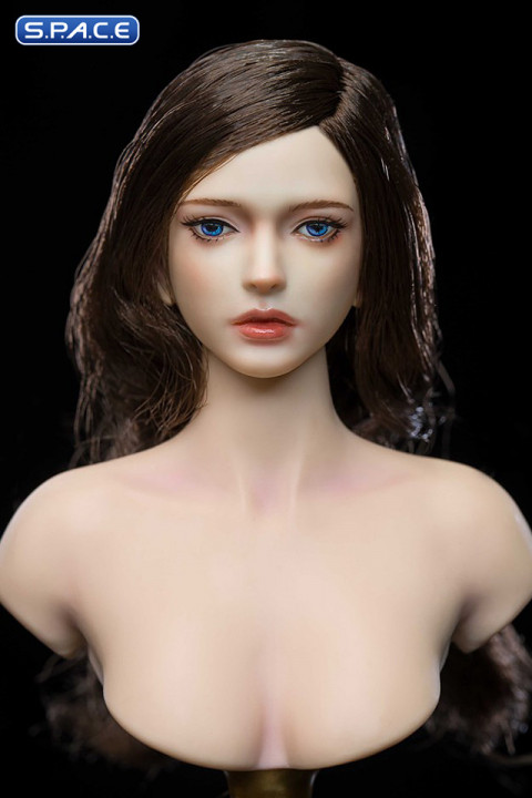 1/6 Scale Daphne Head Sculpt (long brown hair)