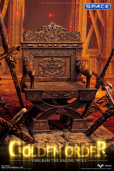 1/6 Scale Throne of Vargarm The Raging Wolf
