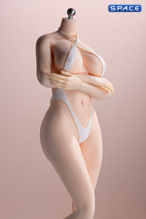 1/6 Scale Seamless female Body S52A / headless (large breast/pale)