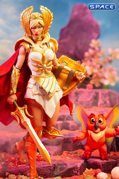 1/6 Scale She-Ra with Kowl (Masters of the Universe)