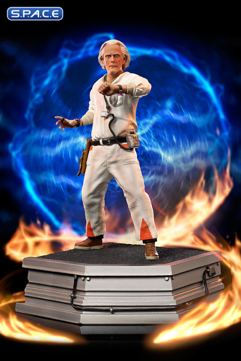 1/10 Scale Doc Brown Art Scale Statue (Back to the Future)