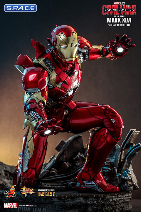 1/6 Scale Iron Man Mark XLVI Movie Masterpiece MMS608D42 (Captain