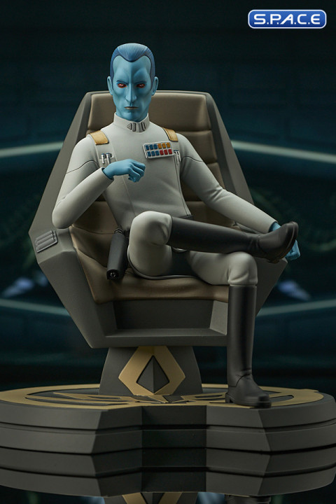 Grand Admiral Thrawn on Throne Premier Collection Statue (Star Wars Rebels)