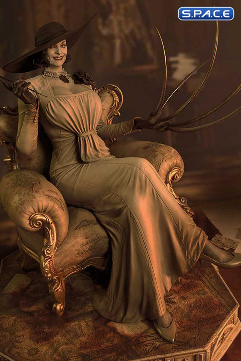 1/4 Scale Alcina Dimitrescu Deluxe Throne Legacy Statue - Bonus Version (Resident Evil Village)