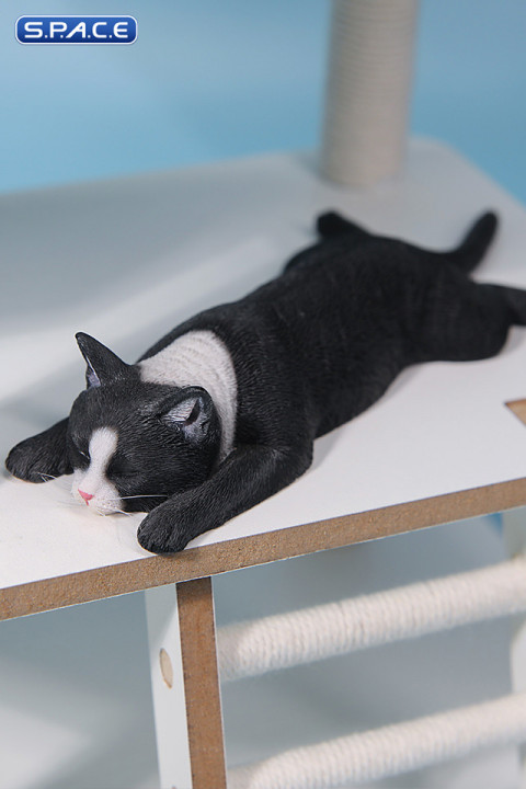 1/6 Scale lying Cat (black)