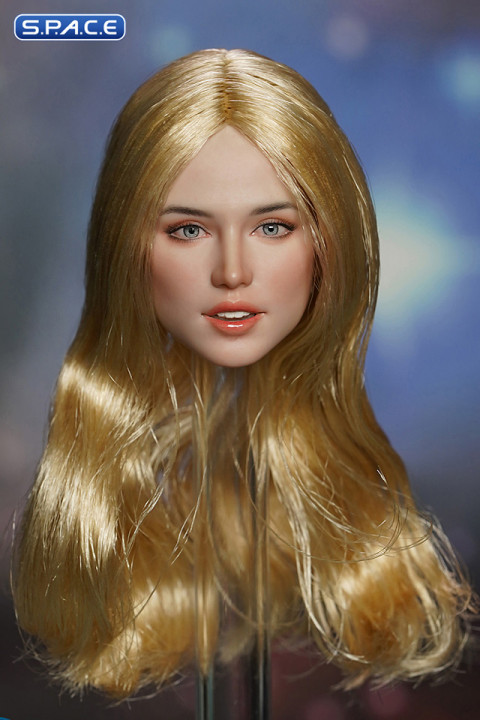 1/6 Scale Megan Head Sculpt (long blonde hair)