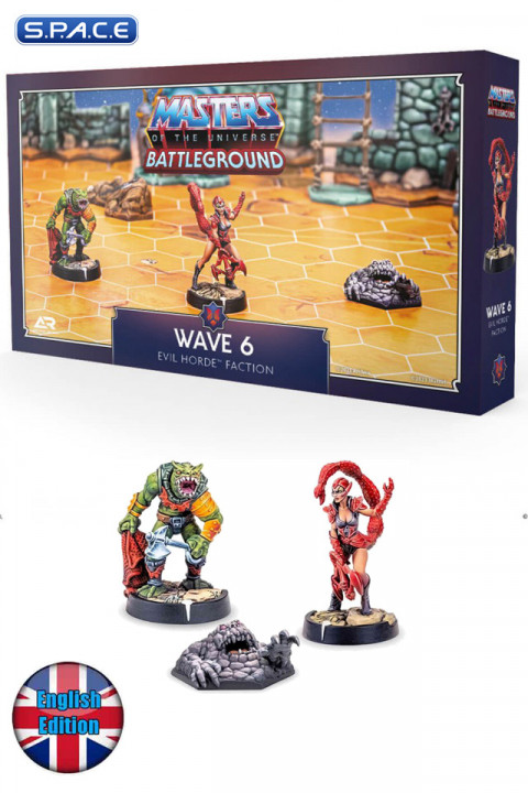 Battleground Board Game Expansion Pack Wave 6 Evil Horde - English Version (Masters of the Universe)