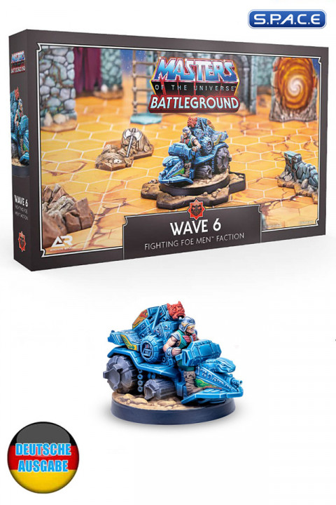Battleground Board Game Expansion Pack Wave 6 Fighting Foe Men - German Version (Masters of the Universe)