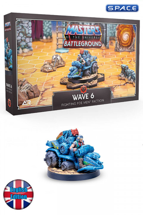 Battleground Board Game Expansion Pack Wave 6 Fighting Foe Men - English Version (Masters of the Universe)