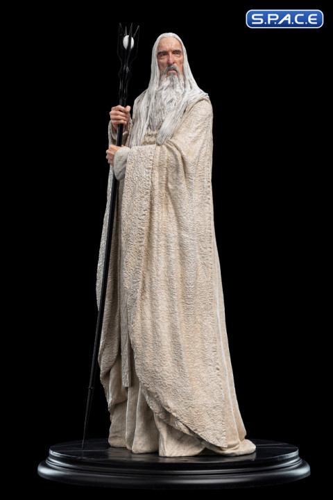 Saruman the White Wizard Statue (Lord of the Rings)