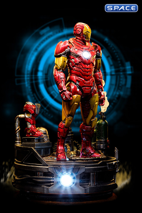 1/10 Scale Iron Man Unleashed Art Scale Statue (Marvel)