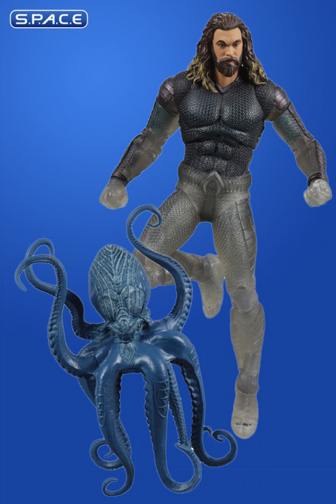 Aquaman Stealth Suit with Topo from Aquaman and the Lost Kingdom Gold Label Collection (DC Multiverse)